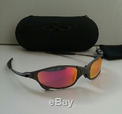 oakley juliet x metal ruby iridium sunglasses