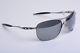 $200 Oakley Men's Crosshair Black Iridium Sport Polarized Sunglasses Lead Frames