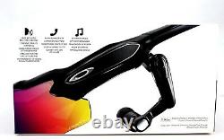 $750 OAKLEY RADAR PACE iPhone Bluetooth Music Coaching Sunglasses OO 9333-01