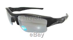 Authentic OAKLEY Flak Jacket XLJ Polarized Matte Black Sunglasses 24-433 NEW