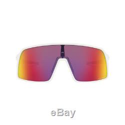 Authentic Oakley Sutro Sunglasses OO9406 06 Matte White Violet Prizm Lens 37mm