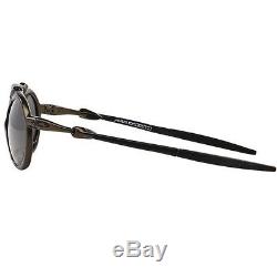 Brand New Oakley Madman Pewter Black Iridium Polarized Mens Sunglasses OO6019-02