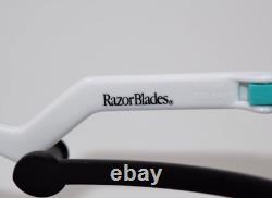 Brand New Sunglasses Oakley Collector RazorBlades Seafoam White w Grey OO9140-11