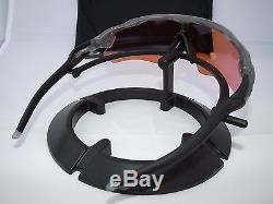 Custom Oakley Radar Ev Path Sunglasses Grey Ink / Prizm Trail / Red Icons