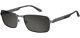 Carrera Polarized Men's Matte Ruthenium Sunglasses With Memory Metal 8017s 0u4b