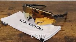 Custom Oakley Encoder Verve Collection 24K Gold Prizm Sunglasses