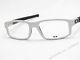 Eyeglass Frames-oakley Panel Ox3153-0353 Raw Aluminium Glasses Specs Frame New