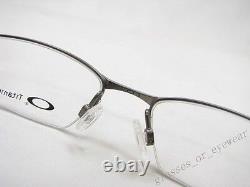 Eyeglass Frames-Oakley TRANSISTOR 22-149 Brushed Chrome 51mm Titanium Glasses