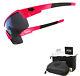 Fox The Duncan Sport Sunglasses By Oakley Hot Pink Frame Grey Lens Sample Usa