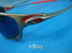 Men's Oakley Juliet Sunglasses Plasma Ice Polarized 04-153 55 21 X Metal Glasses