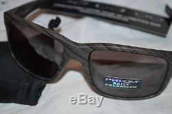 Mens New OAKLEY Mainlink Woodgrain Collection Prizm Daily Polarized Sunglasses