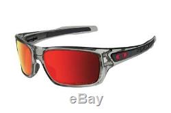 NEW Genuine Oakley Turbine OO9263 10 Grey Ink Mens Sunglasses Glasses Polarised