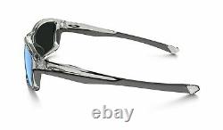 NEW OAKLEY CHAINLINK Polished Clear Violet Iridium Sport Sunglasses OO 9247-06