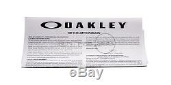 NEW OAKLEY FLAK JACKET SUNGLASSES 03-881 Jet Black Frame / Black Iridium Lens