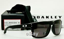 NEW OAKLEY HOLBROOK XL OO9417-0159 Matte Black Warm Grey 59mm USA MADE