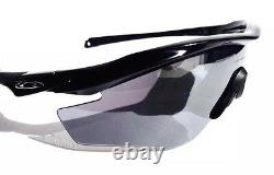 NEW OAKLEY M2 Frame Black W Grey Lens Baseball Bike Tennis Sunglass 9343-01