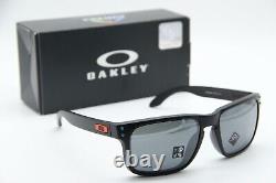 NEW OAKLEY OO9102 HOLBROOK M855 BLACK AUTHENTIC FRAMES SUNGLASSES With CASE 57-18