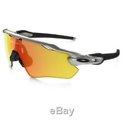 NEW OAKLEY RADAR EV PATH Sunglasses. Silver / Fire Iridium