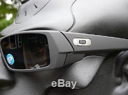 NEW! OAKLEY SI CERAKOTE GASCAN Sunglasses Graphite Black / Grey Polarized. 357