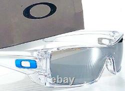 NEW Oakley BATWOLF CLEAR w POLARIZED Galaxy MIRROR 2 lens set Sunglass 9101