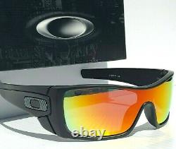 NEW! Oakley BATWOLF Matte Black POLARIZED Galaxy RUBY lens Sunglass 9101