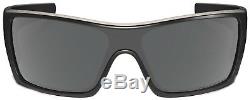 NEW Oakley Batwolf sunglasses Matte Black Iridium Polarized 9101-35 Bat GENUINE