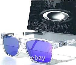 NEW Oakley Catalyst Polished CLEAR w Violet Iridium lens Sunglass oo9272-05
