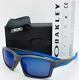 New Oakley Chainlink Sunglasses Matte Grey Ice 9247-05 Blue Chain Authentic 9247