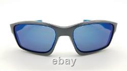 NEW Oakley Chainlink sunglasses Matte Grey Ice 9247-05 Blue Chain AUTHENTIC 9247