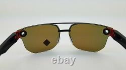 NEW Oakley Chrystl sunglasses Matte Black Prizm Ruby oo4136-0767 AUTHENTIC sport