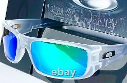 NEW Oakley Crankshaft Clear Matte POLARIZED Galaxy JADE Iridium Sunglass 9239