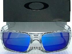 NEW Oakley Crankshaft Clear POLARIZED Galaxy Blue Iridium Sunglass 9239