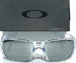 NEW Oakley Crankshaft Clear POLARIZED Galaxy Chrome Mirror Iridium Sunglass 9239