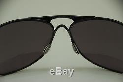 NEW Oakley Crosshair Sunglasses Polished Black with Warm Grey OO4060-05