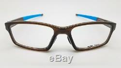NEW Oakley Crosslink Pitch RX Prescription Eye Glasses Brown OX8041-1656 56mm