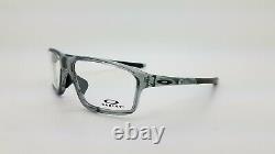 NEW Oakley Crosslink Zero RX Frame Polished Grey Shadow OX8080-0458 AUTHENTIC