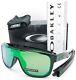 New Oakley Crossrange Shield Sunglasses Black Prizm Jade Iridium 9387-0331 Green