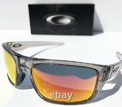 NEW Oakley DROP POINT Grey Ink w POLARIZED Galaxy Ruby 2 lens set Sunglass 9367