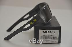 NEW Oakley Eyepatch 2 Sunglasses Steel w Dark Grey Lens 009136-19 FS, NIB