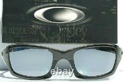NEW Oakley FIVES Squared Grey Smoke POLARIZED Galaxy Chrome Mirror Sunglass 9238