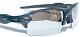 New Oakley Flak 2.0 Matte Black Polarized Galaxy Chrome Mirror Sunglass 9188