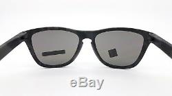 NEW Oakley Frogskins sunglasses Black Camo Prizm BLK Asian 9245-6554 AUTHENTIC