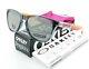 New Oakley Frogskins Sunglasses Crystal Black Prizm Authentic Asian Ft 9245-7054