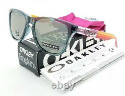 NEW Oakley Frogskins sunglasses Crystal Black Prizm AUTHENTIC Asian FT 9245-7054