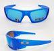 New Oakley Gascan Sunglasses X Ray Blue Sapphire Prizm 9014-34 Spectrum Col Xray