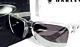 New Oakley Holbrook Clear W Chrome Iridium Mirrored Lens Sunglass Oo9102-05