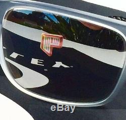 NEW Oakley HOLBROOK CLEAR w POLARIZED PRIZM Black Iridium Lens Sunglass 9102
