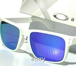 NEW Oakley HOLBROOK Matte White POLARIZED Galaxy Violet lenses Sunglass 9102