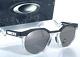 New Oakley Hstn Matte Black Polarized Prizm Black Lens Sunglass 9242-05