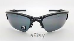 NEW Oakley Half Jacket 2.0 XL sunglasses Black Iridium Polarized GENUINE 9154-05